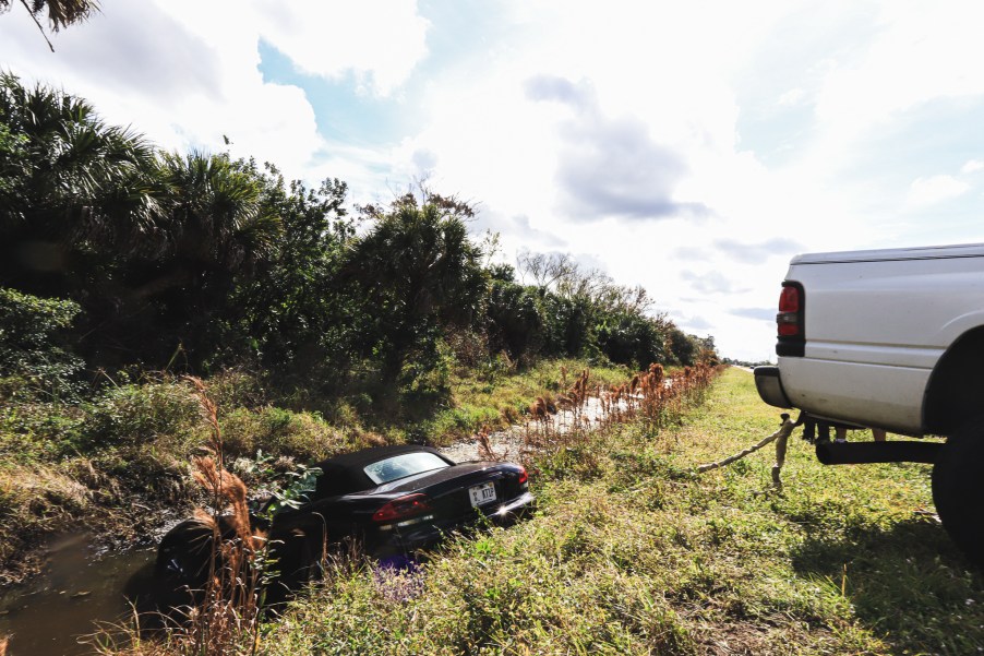 Our Dodge Viper in a Ditch | Gabrielle R DeSantis