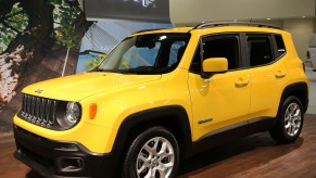 2016 Jeep Renegade at Miami Beach International Auto Show at the Miami Beach Convention Center