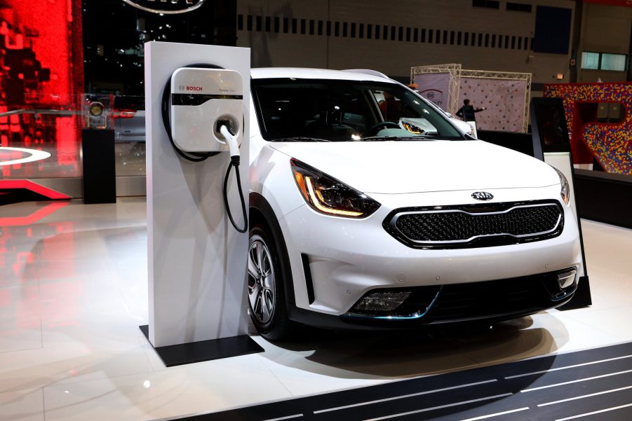 2018 Kia Niro is on display at the 110th Annual Chicago Auto Show