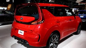 2020 Kia Soul is on display at the 112th Annual Chicago Auto Show