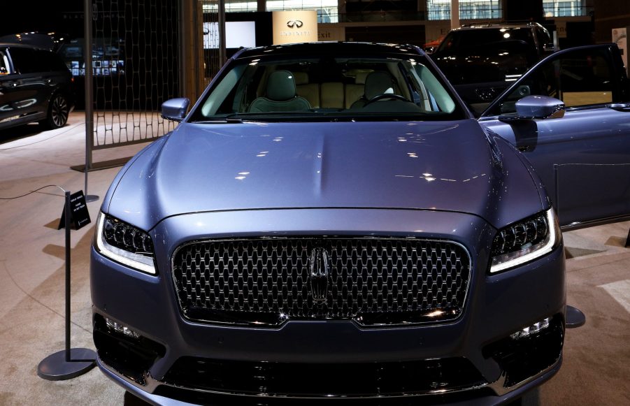 2019 Lincoln Continental is on display at the 111th Annual Chicago Auto Show at McCormick Place