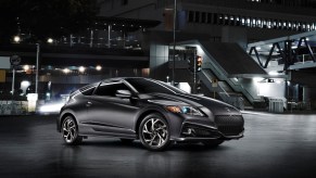 A digital image of a 2016 Honda CR-Z in a studio.