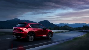 2021 Mazda CX-5 driving