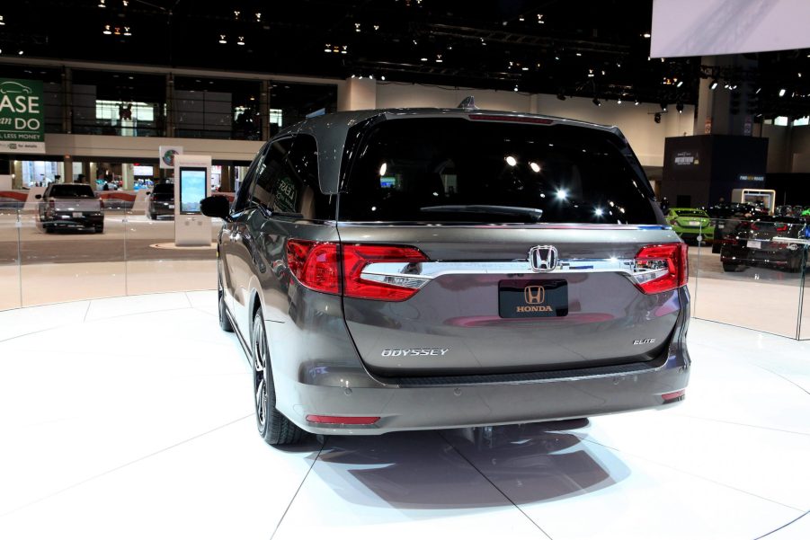 2017 Honda Odyssey is on display at the 109th Annual Chicago Auto Show