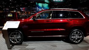 2020 Jeep Grand Cherokee Summit is on display at the 112th Annual Chicago Auto Show