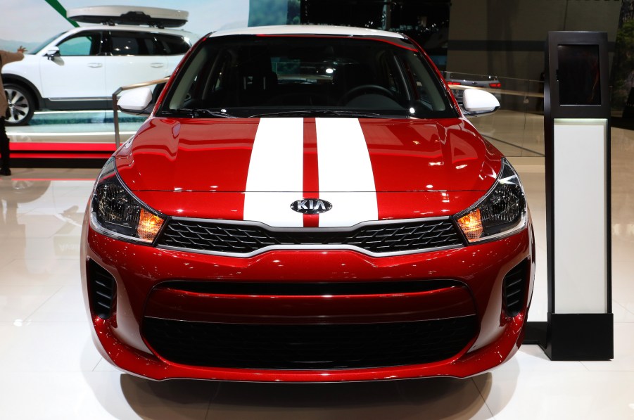 2019 Kia Rio is on display at the 111th Annual Chicago Auto Show