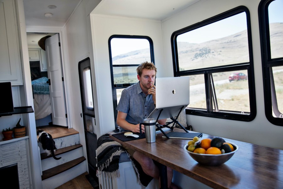 Working remotely from an RV