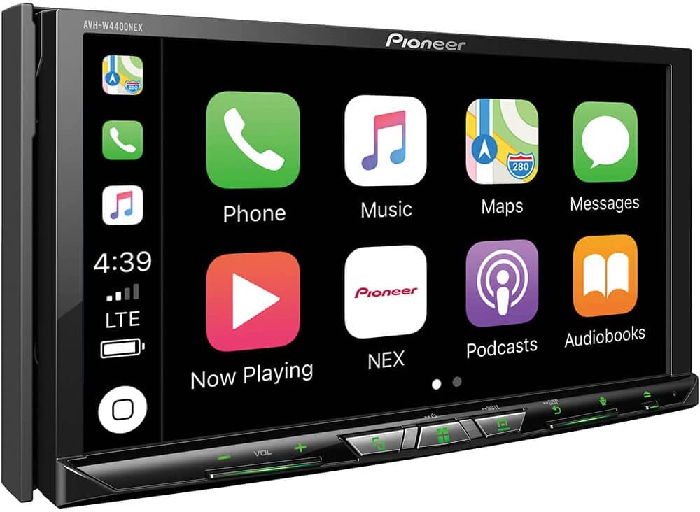 The Pioneer AVH-4400NEX receiver