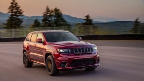 2021 Jeep Grand Cherokee Trackhawk parked