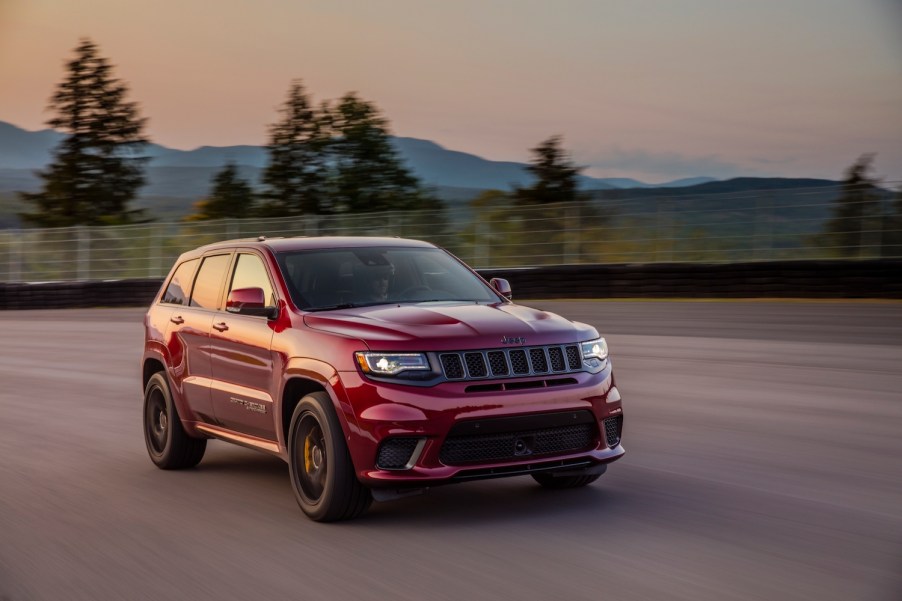 2021 Jeep Grand Cherokee Trackhawk parked