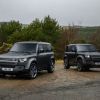 2022 Land Rover Defender V8 models. Four-door 110 and two-door-90