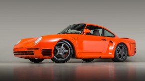 An image of a reimagined Porsche 959 produced by Canepa Motorsports.