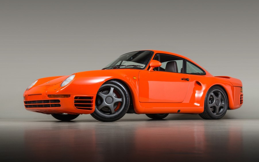 An image of a reimagined Porsche 959 produced by Canepa Motorsports.