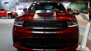 2019 Dodge Durango is on display at the 111th Annual Chicago Auto Show at McCormick Place