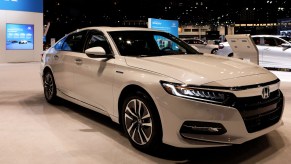 2019 Honda Accord Hybrid is on display at the 111th Annual Chicago Auto Show