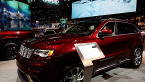 2020 Jeep Grand Cherokee Summit is on display at the 112th Annual Chicago Auto Show