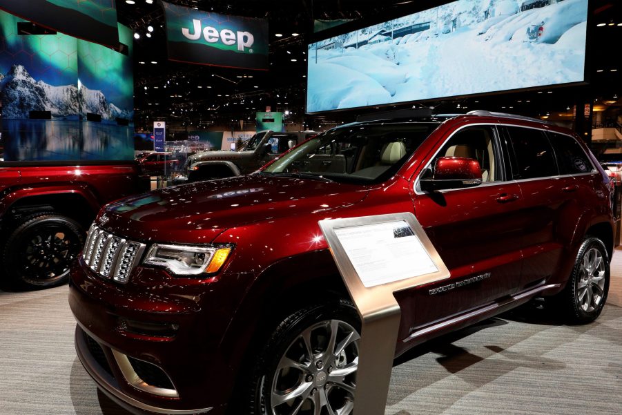 2020 Jeep Grand Cherokee Summit is on display at the 112th Annual Chicago Auto Show