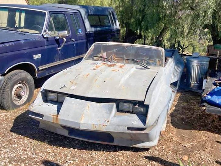 Mystery Truck sitting in field