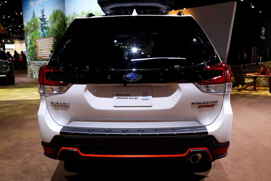 2020 Subaru Forester Sport is on display at the 112th Annual Chicago Auto Show