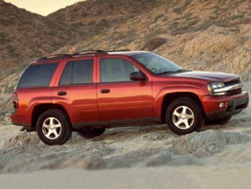 Red 2007 Chevy Trailblazer