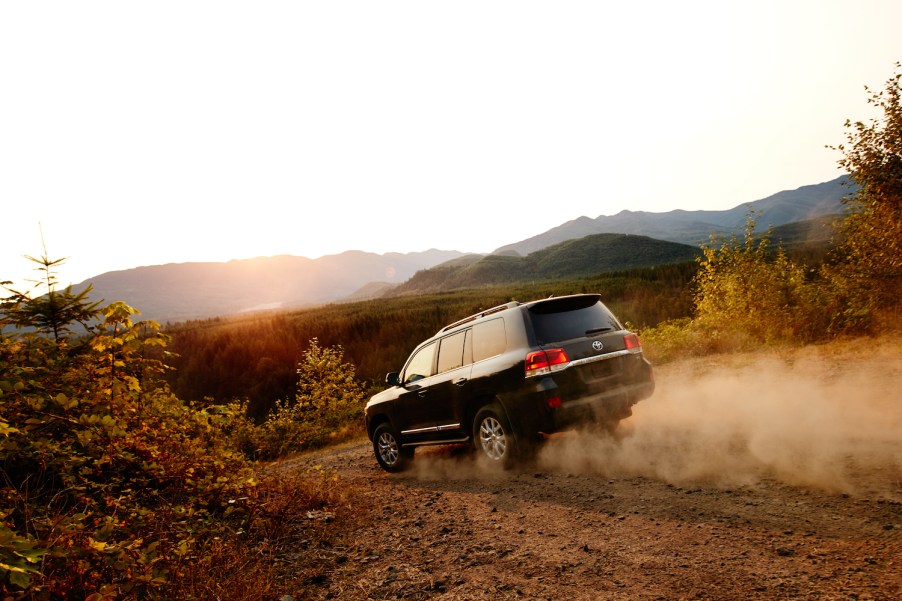 2018 Toyota Land Cruiser off-roading