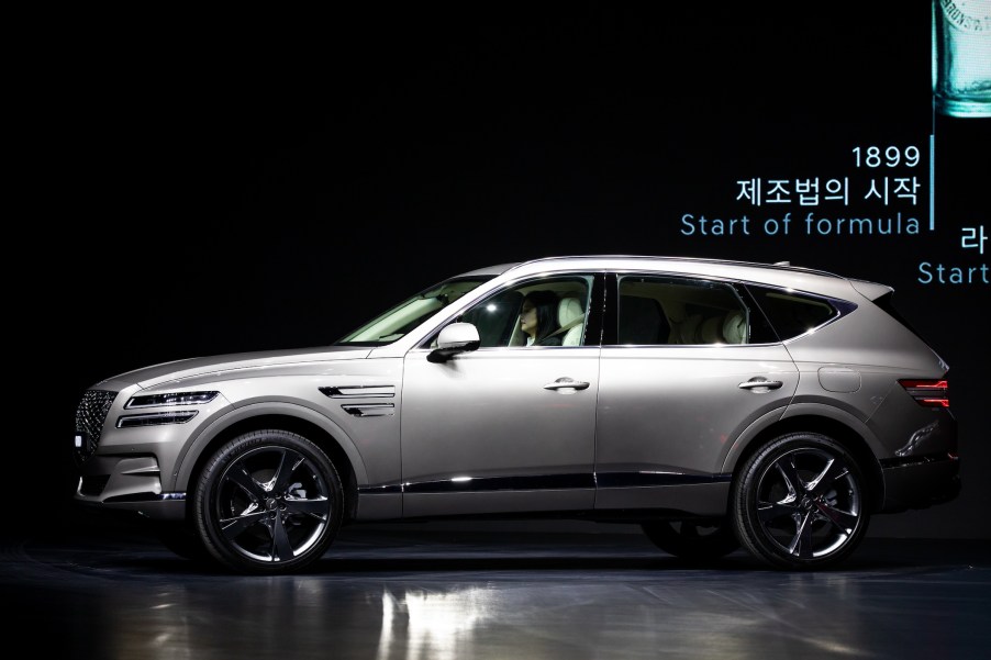 Hyundai Motor's Luxury Brand Genesis Releases First SUV the same model Tiger Woods recently crashed