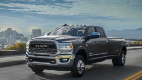 2021 Ram 3500 Heavy Duty Limited Crew Cab Dually driving