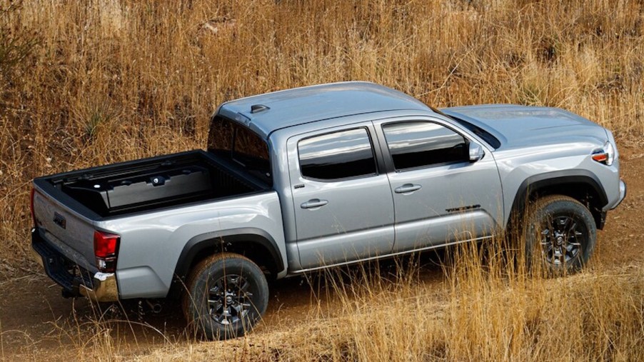 2021 Toyota Tacoma Trail Edition new bed storage