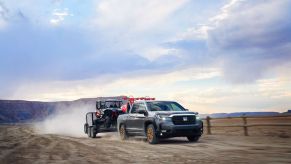 2021 Honda Ridgeline HPD in the sand