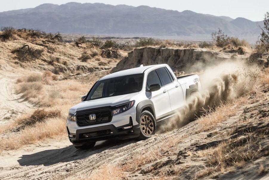 2021 Honda Ridgeline HPD in the sand