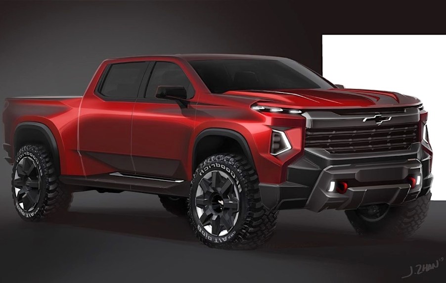 Possible 2022 Chevy Silverado ZR2 Design