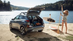 a day of adventure in a 2021 hyundai kona