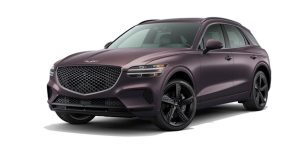 2022 Genesis GV70 in new shade of Purple