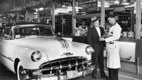 Dealership Service Department from 1950s