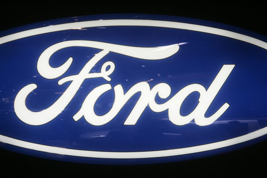 Blue oval Ford logo