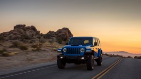 2021 Jeep Wrangler Rubicon 392 driving