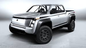 Lordstown Motors EV pickup front 3/4 view