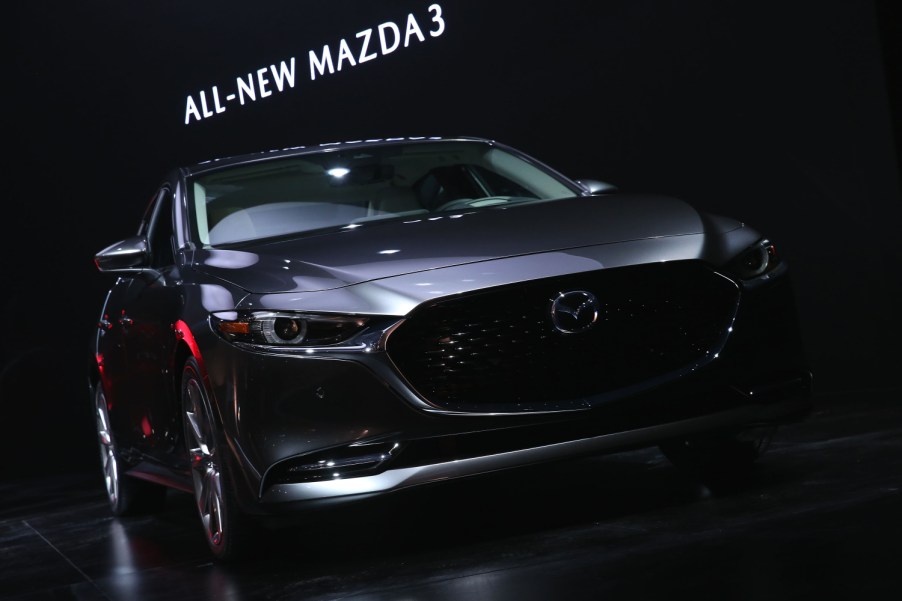 The Mazda3 beat out the Honda Civic and the Volkswagen GTI