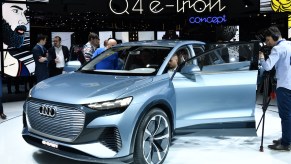 Audi revealed the new Q4 e-tron concept car