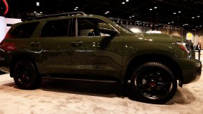 2020 Toyota Sequoia is on display at the 112th Annual Chicago Auto Show