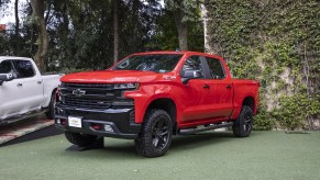 The 2019 Chevy Cheyenne on display