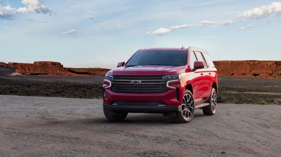 2021 Chevrolet Tahoe RST parked