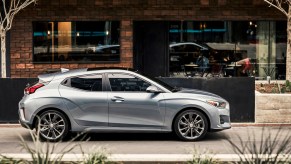 2021 Hyundai Veloster parked