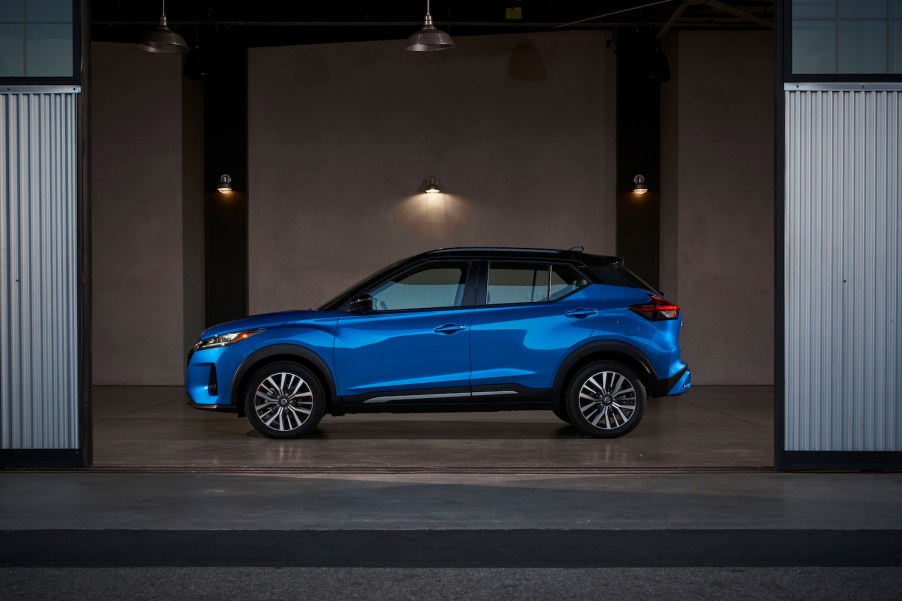 2021 Nissan Kicks parked