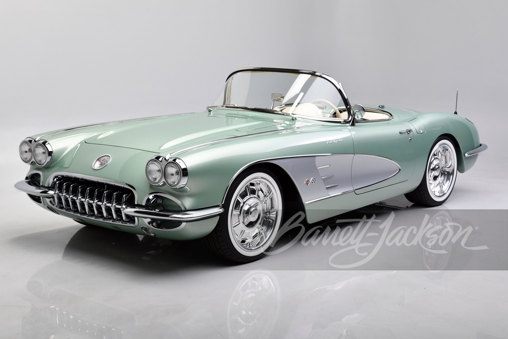 An image of a Chevrolet Corvette that recently sold at auction for $825,000.