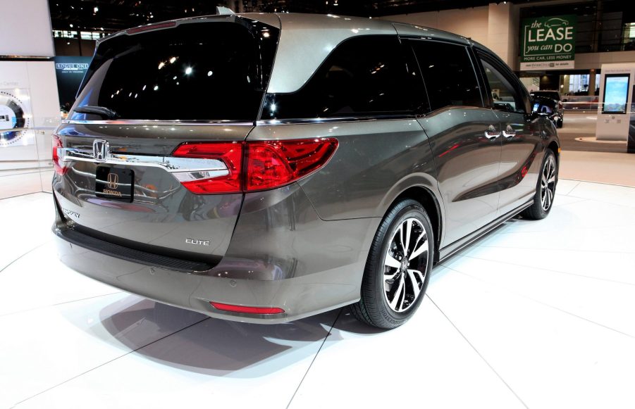 2017 Honda Odyssey is on display at the 109th Annual Chicago Auto Show