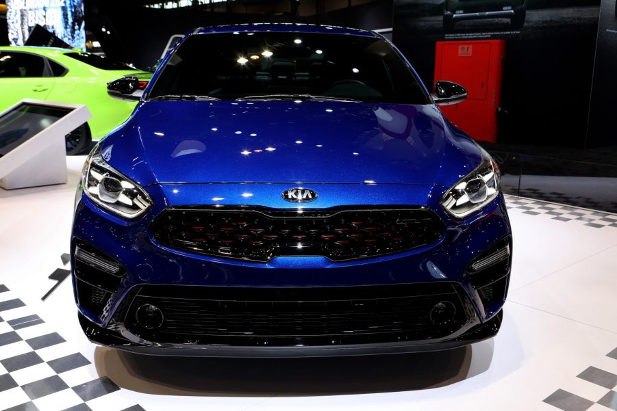 2019 Kia Forte GT is on display at the 111th Annual Chicago Auto Show at McCormick Place