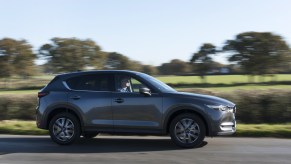 A Mazda CX-5 on the move