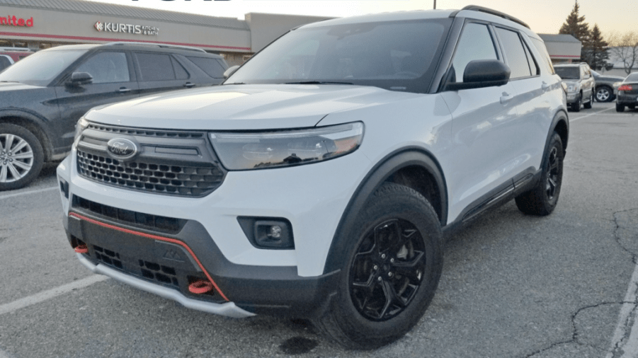 2022 Ford Explorer Timberline Spy shot