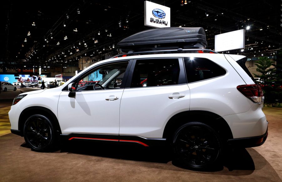 2020 Subaru Forester Sport is on display at the 112th Annual Chicago Auto Show